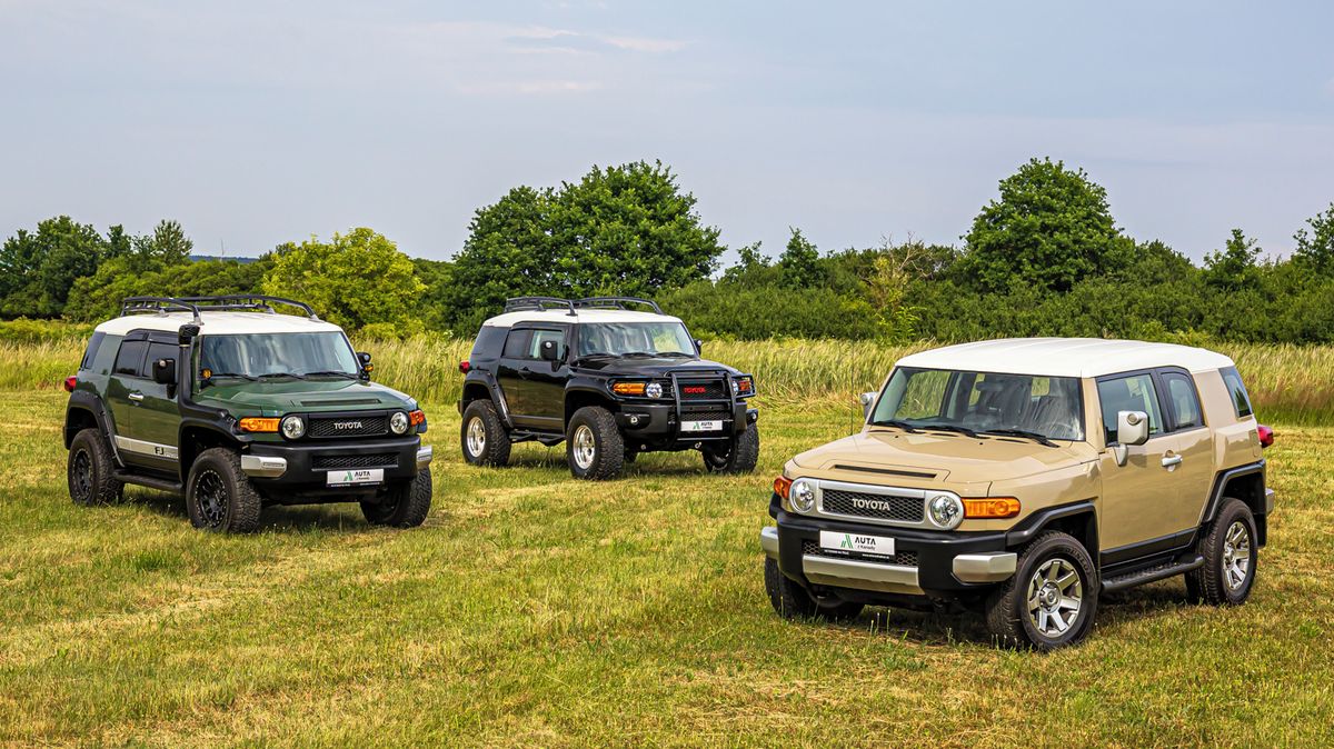 Retro design, silný motor a brutální schopnosti v terénu: Toyota FJ Crusier se vrací do hry!